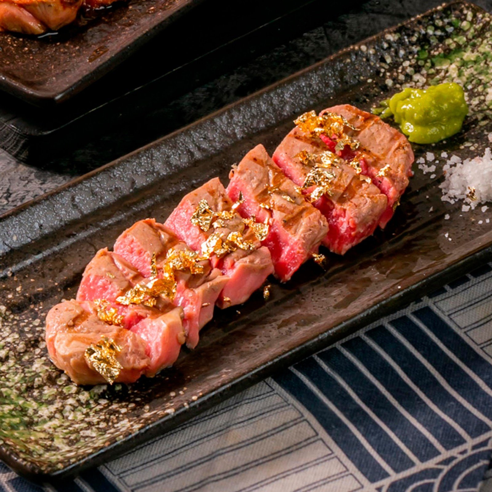 WAGYU FROM THE OCEAN (BALINES SALT AND WASABI)